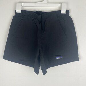 Patagonia Women's Baggies Shorts 5" Inseam Size XS Black Water Repellent